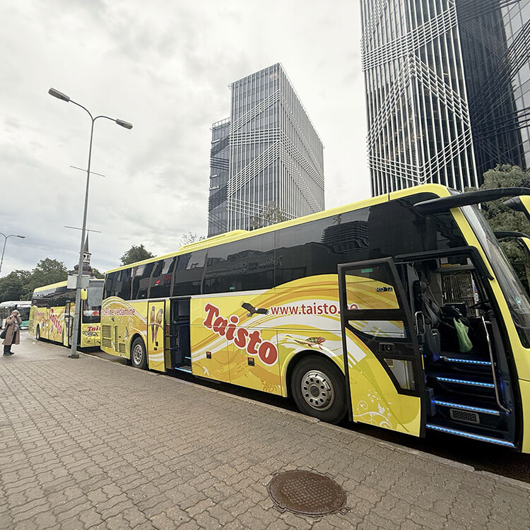 Bus for groups in Estonia